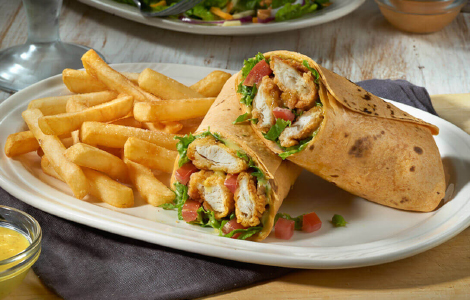  Crispy Chicken Fillet Wrap